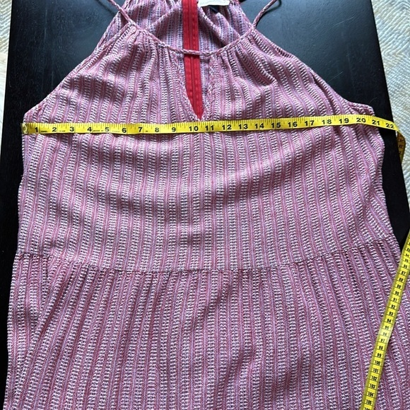 Boho linen blend long maxi dress SZ 2X - Picture 6 of 10